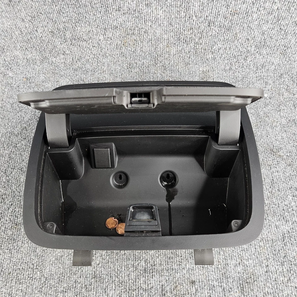 2013-2017 GMC Acadia Chevrolet Traverse Dash Compartment Storage Box Cubby Black - Image 3 of 4