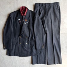 WELL MADE JACKET Vintage Suit 6 Piece Set Emporio Armani Ties Gray 38