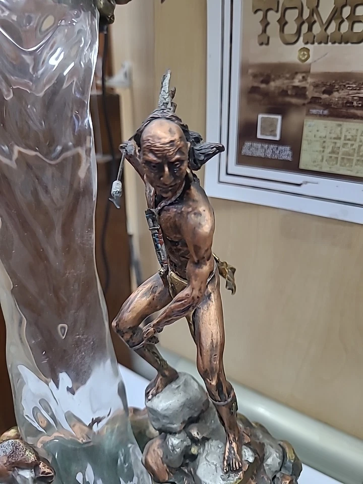 Willie Whitten Legends Bronze Salmon Falls warrior fishing - Image 2 of 4