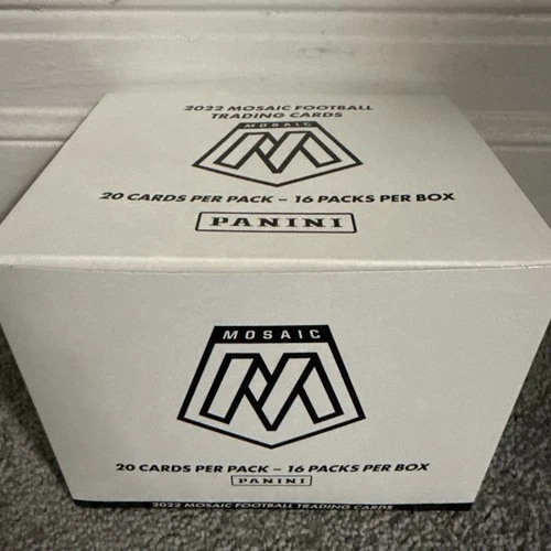 2022 Panini Mosaic Football 16 Pack Hanger Box