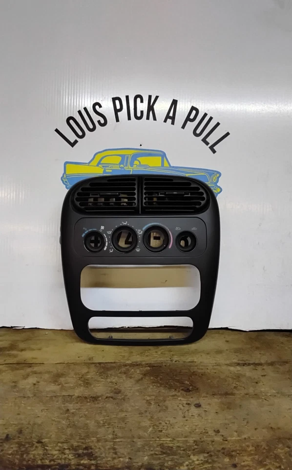 2000-2005 DODGE НЕОНОВЫЙ РАДИО НАГРЕВАТЕЛЬ ПЕРЕКЛЮЧАТЕЛЬ ОТДЕЛКИ ПАНЕЛИ ОБОДОК OEM СБОРКА - Изображение 2 из 4