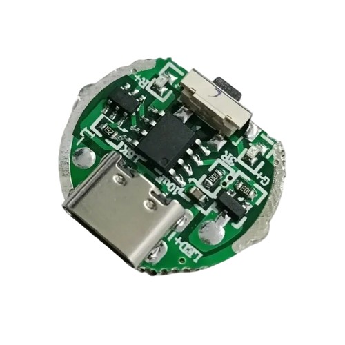 Two-speed Driver Board DIY Module Flashlight Circuit Board USB C Charging Board - Picture 3 of 8