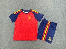Spain, Espana  Soccer Kids And adult Jersey and Shorts