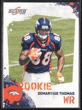 2010 Score #330 Demaryius Thomas Denver Broncos RC (WB)
