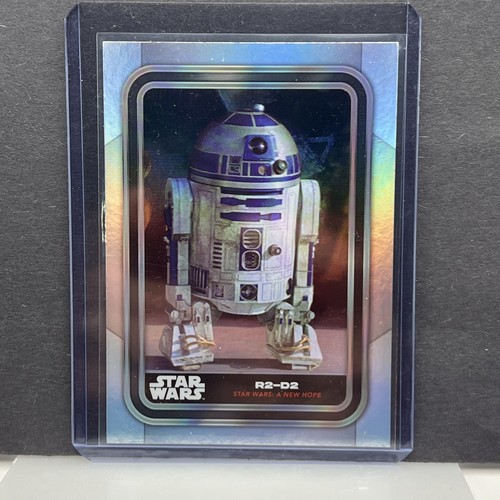 2023 Topps Star Wars R2-D2 Rainbow Foil Parallel Card #95