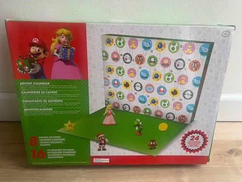 Super Mario Bros Advent Calendar brand New Sealed - Picture 2 of 2