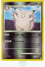 Clefable 22/130 Rare 2007 Pokemon Diamond & Pearl Reverse Holo Ken Sugimori NM on eBay