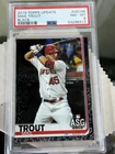 2019 Topps Update Mike Trout Black /67 Angels #US146