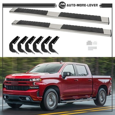 Running Boards For Dodge Ram Quad Cab 2019-2023 Steel 6'' Nerf Bar Side Step