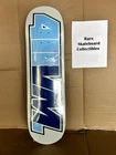 RARE 411VM Blue Logo Skateboard Deck