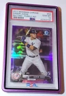 AARON JUDGE 2017 BOWMAN CHROME PURPLE REFRACTOR ROOKIE PSA 10💎 LOW POP /250🔥SP