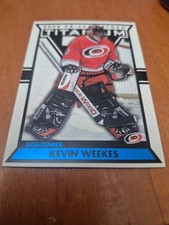 KEVIN WEEKS 2002-03 Pacific Private Stock Titanium BLUE Parallel CARD #20 /450