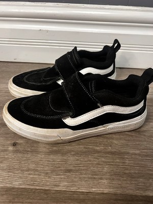 Vans Kyle Walker Pro 2 PopCush Mens 7 Black Suede Skateboarding Shoes