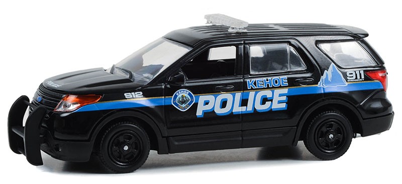 FORD Police Interceptor Utility 2013 KEHOE idéal pour vitrine et diorama américain