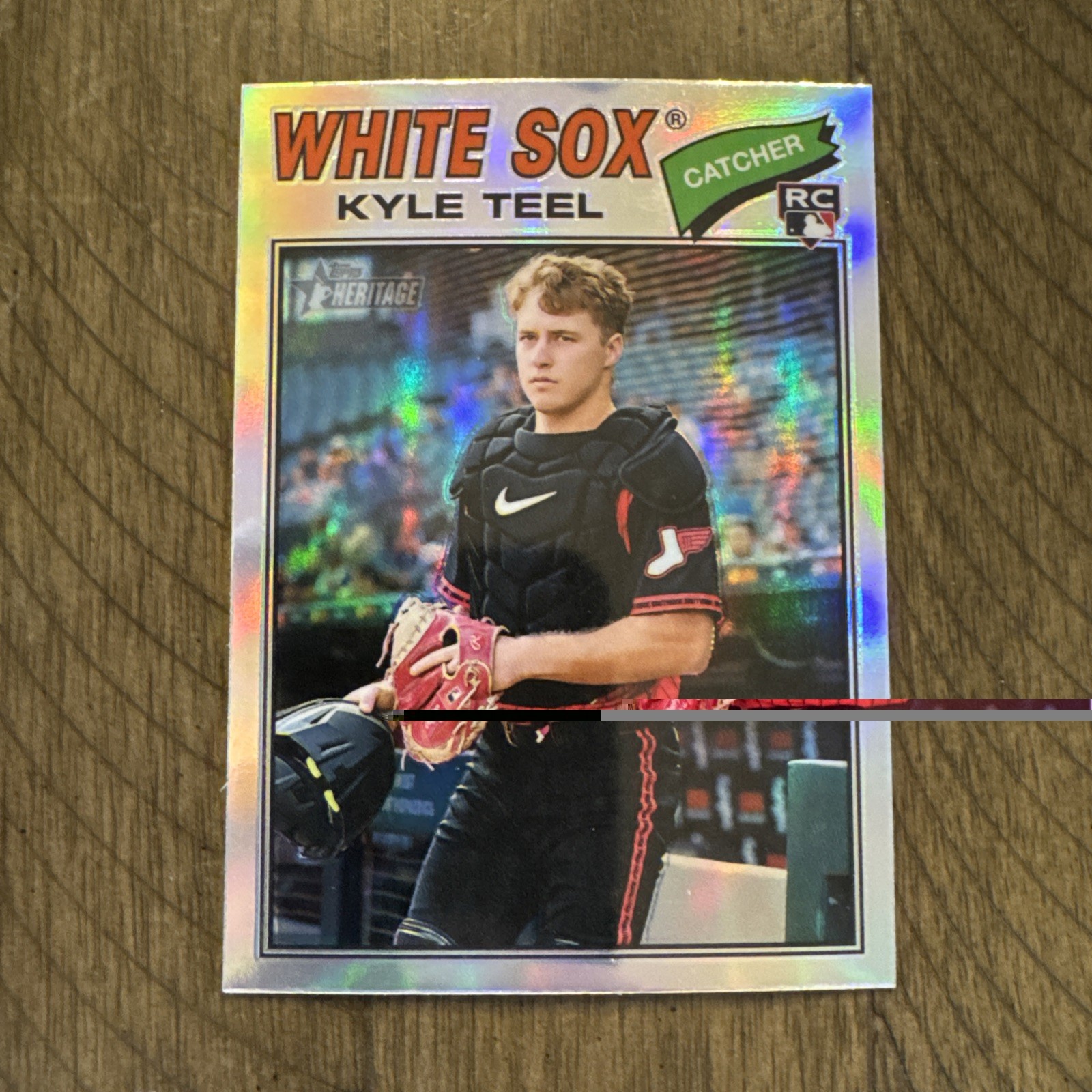2026 Topps Heritage #182 KYLE TEEL (RC) Chrome Refractor Parallel