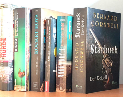 BUCHPAKET+6 BÜCHER+ Romane +BERNHARD CORNWELL+MARKUS ZUSAK+TB+HC+BUNDLE