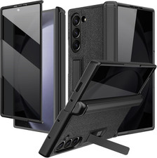 Samsung Galaxy Z Fold 7 Case with Privacy Screen Protector Hinge Cover Slim