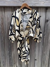 Eugenia Fernandez Mini Wrap Dress Size XS