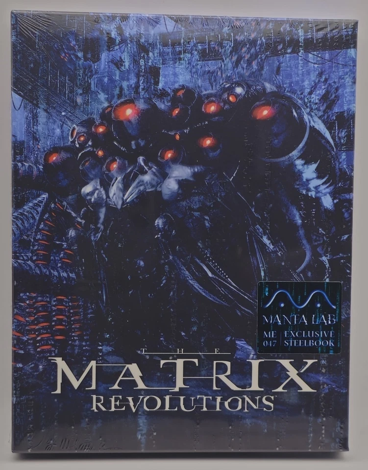 Manta Lab - The Matrix Revolutions - Glow in the Dark Full Slip - WEA Steelbook - Image 4 of 4