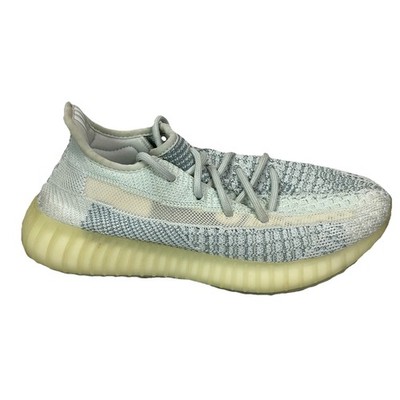 Adidas Shoes Mens 6.5 Yeezy Boost 350 V2 Athletic Sneakers FW5317 White Lace Up