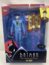 McFarlane Toys DC Batman The Animated Series THE JOKER Platinum w BAF Clock King