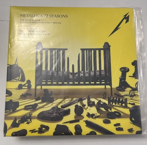 Metallica 72 Seasons Vinyl Splatter SEALED 2025 M72 Mexico