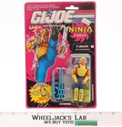 T'JBANG GI Joe Ninja Force 1991 Hasbro Action Figure NEW MOSC SEALED