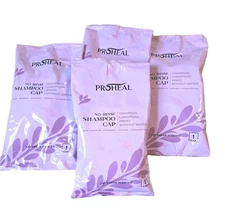 No Rinse Shampoo Caps Disposable Lavender Scented Proheal Lot of 4