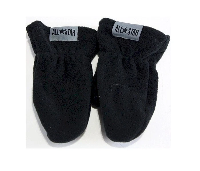 Conjunto de gorro y mitones Converse All Star para niños pequeños 2/4T polar trampero Foto 3 de 3