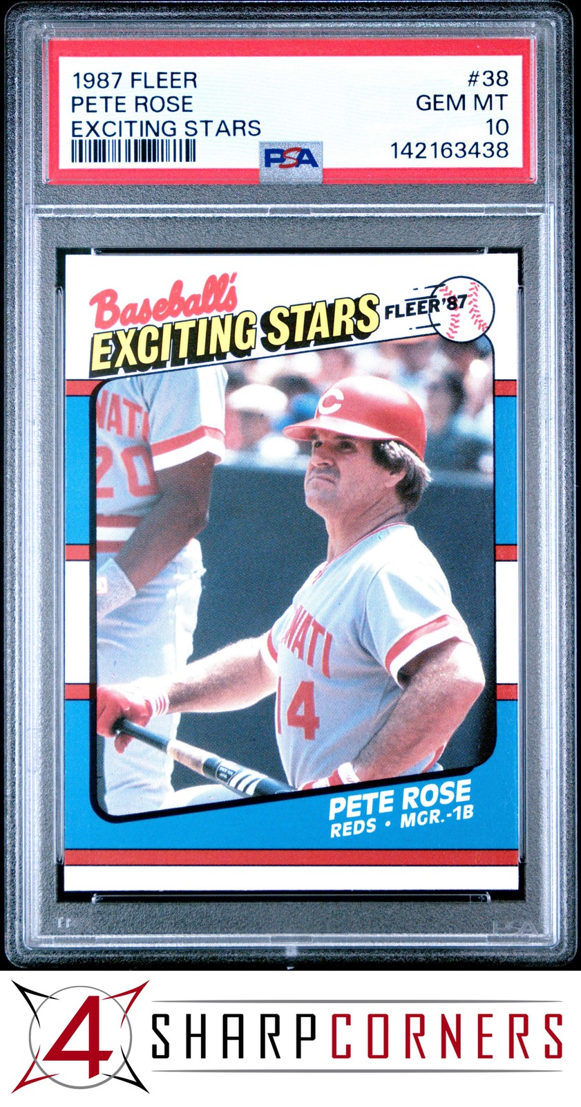 Fleer Pete Rose front