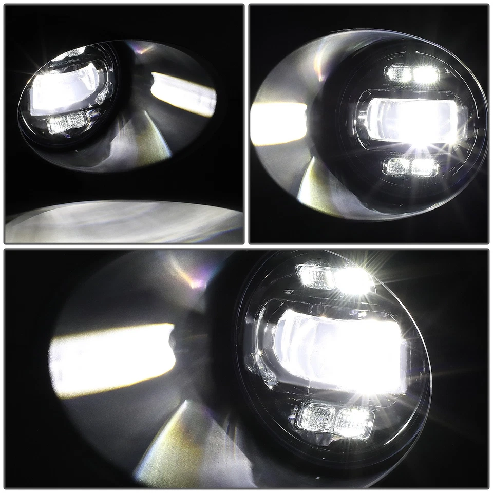 适用于 07-14 丰田 TUNDRA 透明镜片 LED 项目雾灯灯带挡板+开关 — 第 3/4 张图片