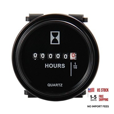 Mechanical Hour Meter Gauge -  Professional Engine Hourmeter DC 8-80V DC8-80V