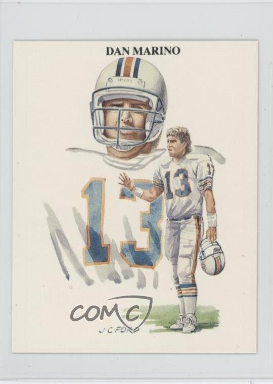 1989 All Time Great Quarterbacks Dan Marino #20 HOF 1u5y