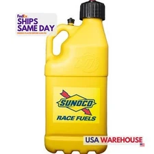 Sunoco Race Jugs M7500YL, One Yellow Plastic Yellow Sunoco Motorsport Jug 5 Gal 
