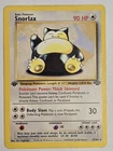 Pokémon TCG Snorlax [Jungle] 1st Edition Card #27 - LP