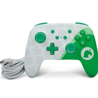 Nintendo Switch PowerA Enhanced Wireless Controller Animal Crossing Edition