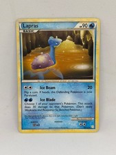 Pokémon Lapras 24/123 HeartGold SoulSilver HGSS Rare Card