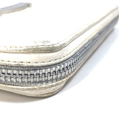 CHROME HEARTS REC F ZIP BS Flare Zip Around Long Wallet