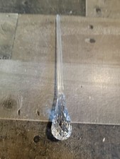 Long Acrylic crystal raindrop ornament xmas