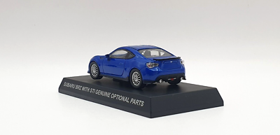 1/64 Kyosho SUBARU BRZ WITH GENUINE STI OPTIONAL PARTS BLUE
