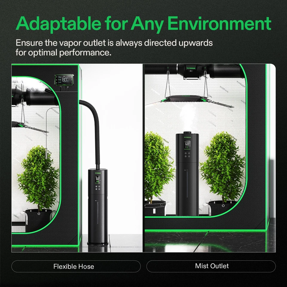 VIVOSUN H09 2.38 Gal /9L Air Environment Plants Humidifier Wi-Fi for Growers - Image 4 of 4