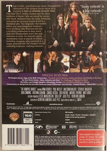 The Vampire Diaries : Season 1 2 & 3 (DVD, 2010, 15-Disc Set) - Picture 5 of 8