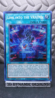 | Yugioh Link into the VRAINS! MP22-EN271 Secret Prismatic Rare NM/M  |