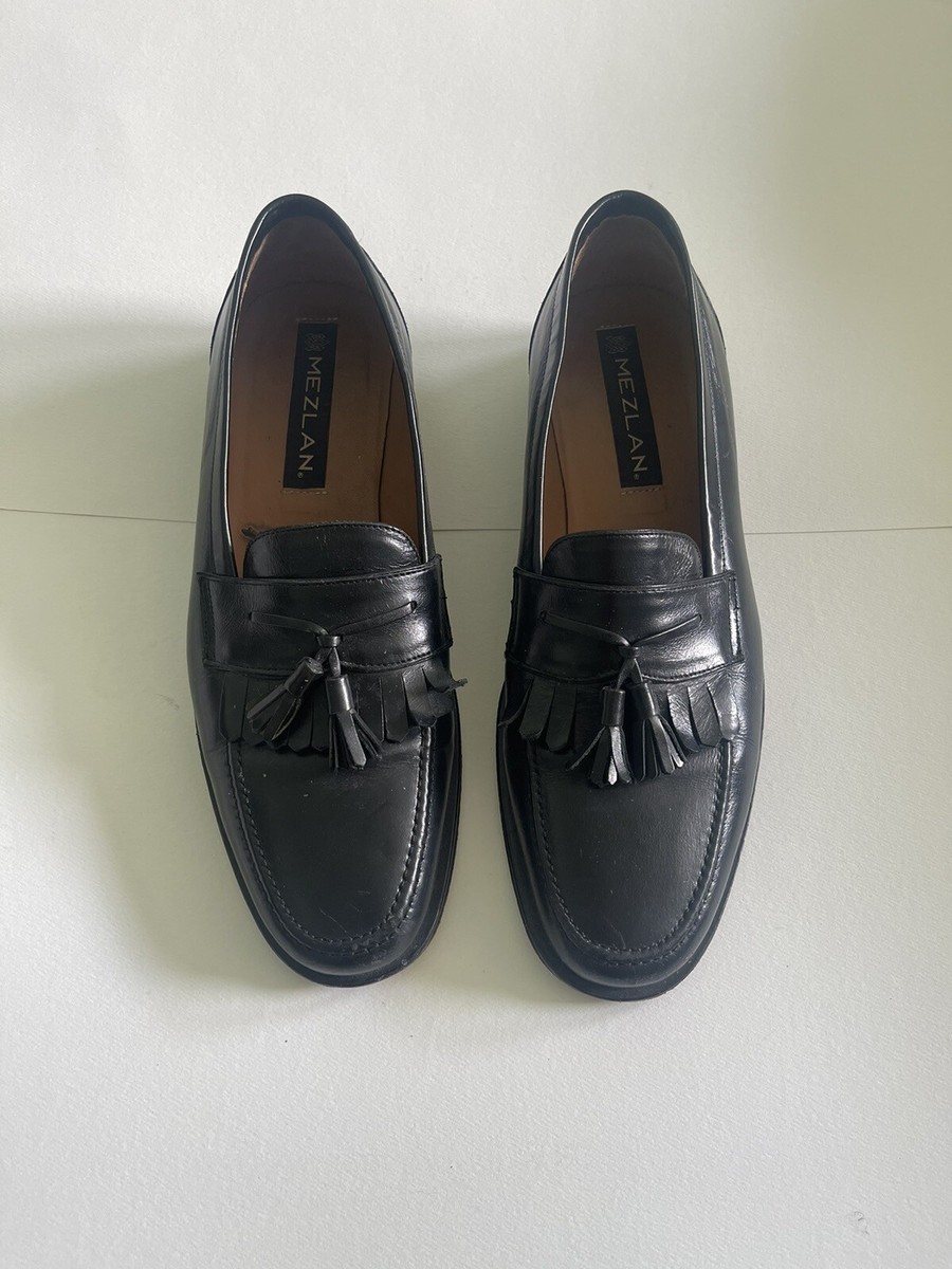 Mezlan Loafer Mens Black 12 M Leather Slip On Dress Shoes  display picture 2