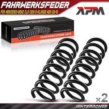 2x Federn Fahrwerksfeder Hinten für Mercedes-Benz CLS C219 E-Klasse W211 02-10