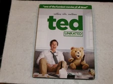 Ted (DVD, 2012, UNRATED) Mark Wahlberg Seth MacFarlane  Bonus Features  NM