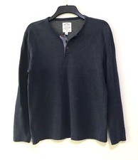 FAT FACE Navy Blue Long Sleeve Jumper Pullover In Size Small