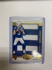 2020 Plates and Patches JACOB EASON Colts Full Coverage Patch Relic RC 61/80