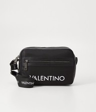 Image of Valentino By Mario Valentino, Logo Crossbody Bag, Men, [New],Black,Genuine❌£140