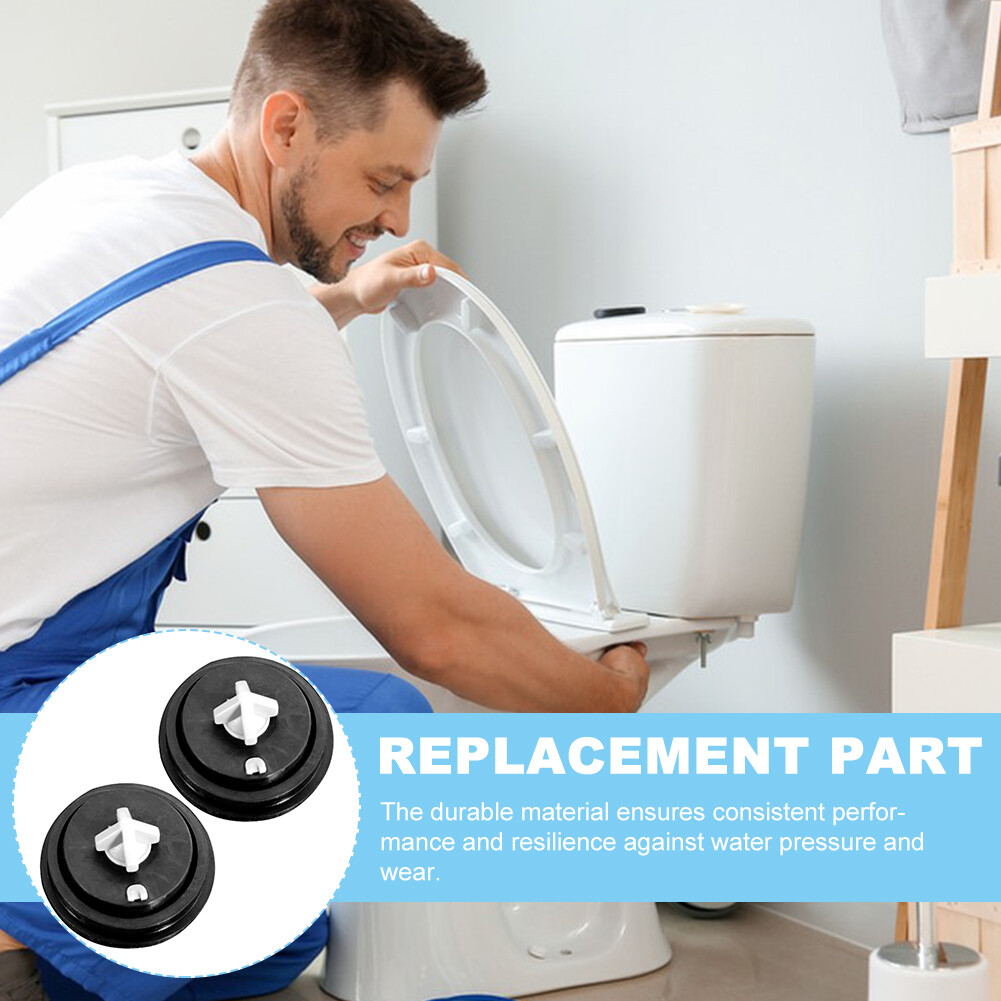 2pcs Repair Sealing Flushing Diaphragm Washer Inlet Rubber For Toilet